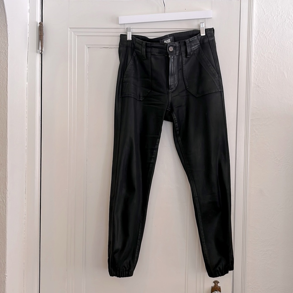 Paige wax coated pant